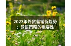 2023年外贸营销新趋势：双语策略的重要